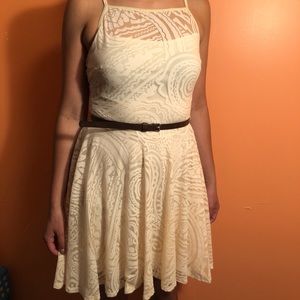 Cream dress